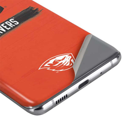 Oregon State University Texture Galaxy S20 Skin