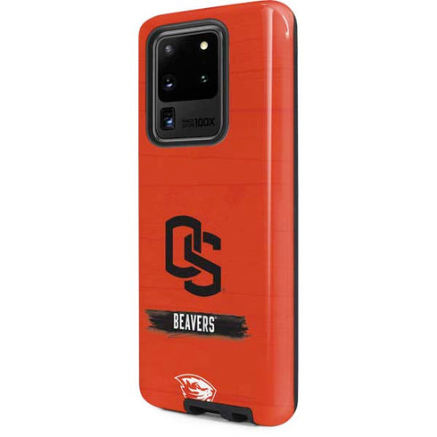 Oregon State University Texture Galaxy S20 Ultra 5G Pro Case