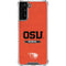 Oregon State University Texture Galaxy S21 FE Clear Case
