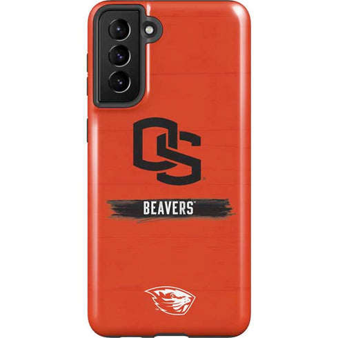 Oregon State University Texture Galaxy S21 Plus 5G Pro Case