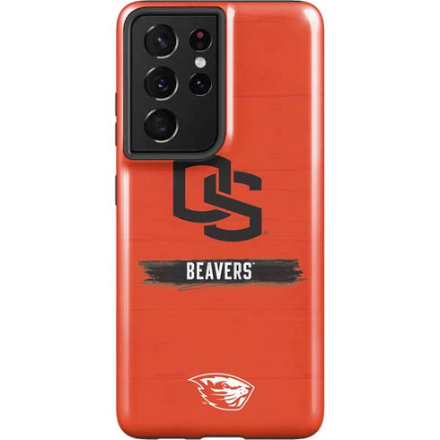Oregon State University Texture Galaxy S21 Ultra 5G Pro Case