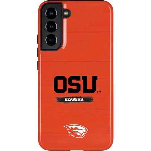 Oregon State University Texture Galaxy S22 Plus Pro Case