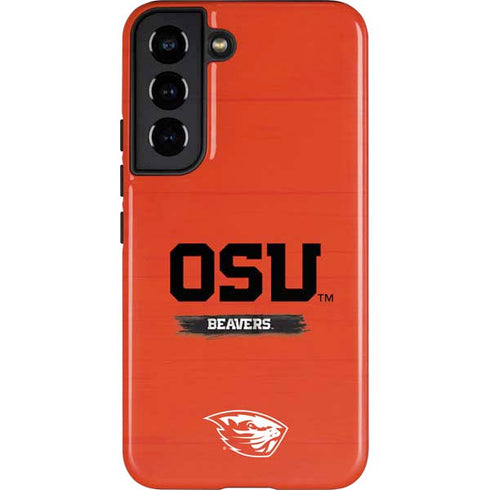 Oregon State University Texture Galaxy S22 Pro Case