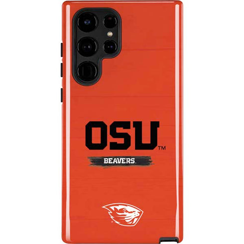 Oregon State University Texture Galaxy S22 Ultra Pro Case