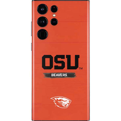 Oregon State University Texture Galaxy S22 Ultra Skin