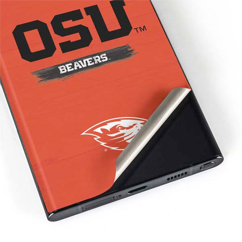 Oregon State University Texture Galaxy S22 Ultra Skin