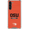Oregon State University Texture Galaxy S23 Plus Clear Case