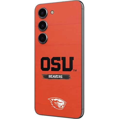 Oregon State University Texture Galaxy S23 Skin