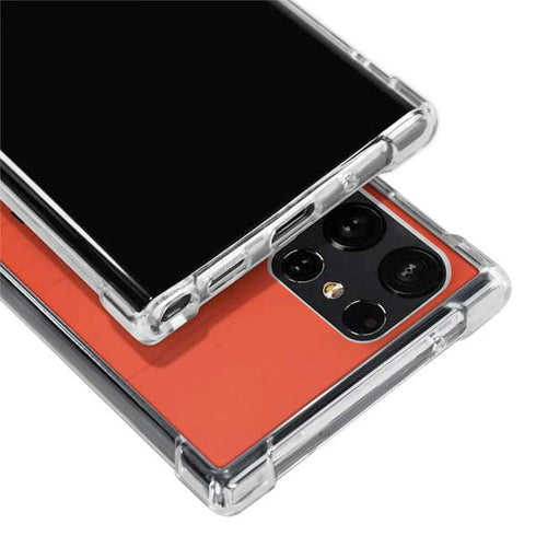 Oregon State University Texture Galaxy S24 Ultra Clear Case