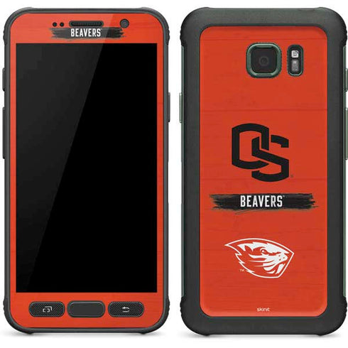 Oregon State University Texture Galaxy S7 Active Skin