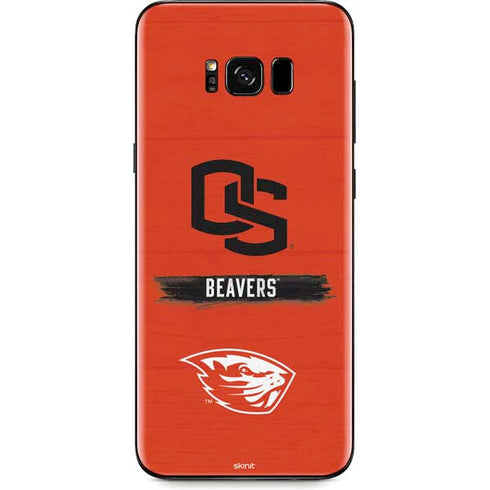 Oregon State University Texture Galaxy S8 Plus Skin
