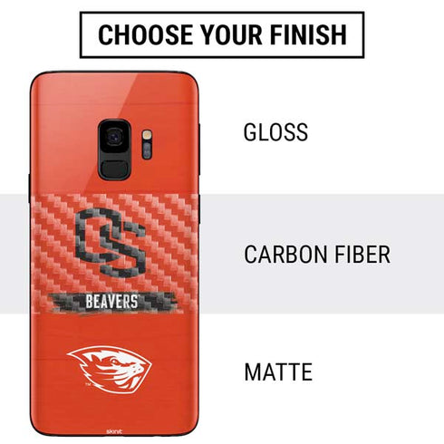Oregon State University Texture Galaxy S9 Skin