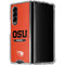 Oregon State University Texture Galaxy Z Fold4 5G Clear Case