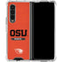 Oregon State University Texture Galaxy Z Fold4 5G Clear Case