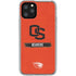 Oregon State University Texture iPhone 11 Pro Clear Case