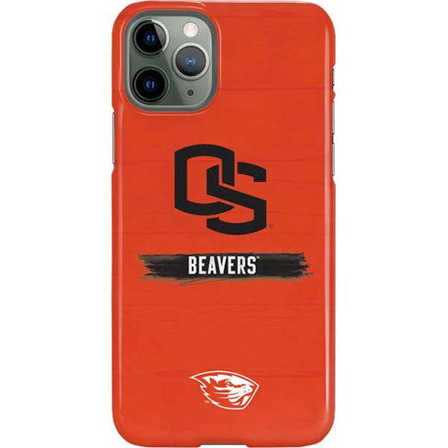 Oregon State University Texture iPhone 11 Pro Lite Case