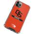Oregon State University Texture iPhone 11 Pro Max Clear Case