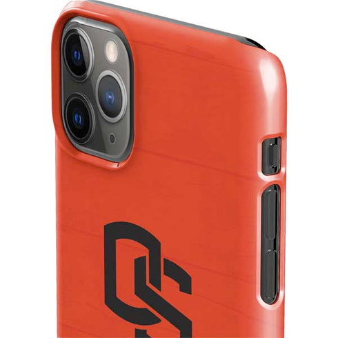 Oregon State University Texture iPhone 11 Pro Max Lite Case
