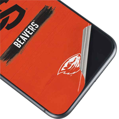 Oregon State University Texture iPhone 11 Skin