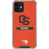 Oregon State University Texture iPhone 12 Clear Case