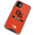 Oregon State University Texture iPhone 12 Clear Case