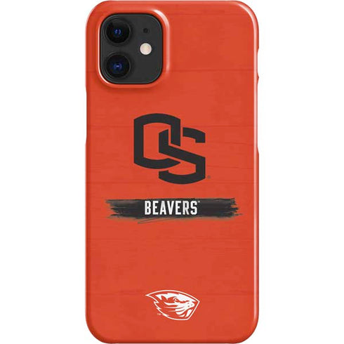 Oregon State University Texture iPhone 12 Mini Lite Case