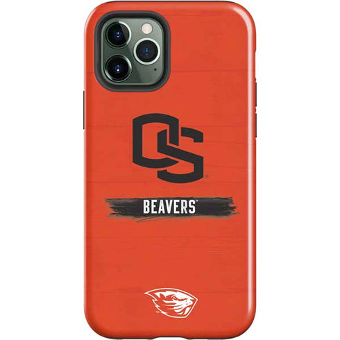 Oregon State University Texture iPhone 12 Pro Impact Case