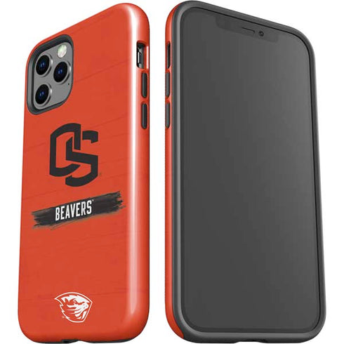 Oregon State University Texture iPhone 12 Pro Impact Case