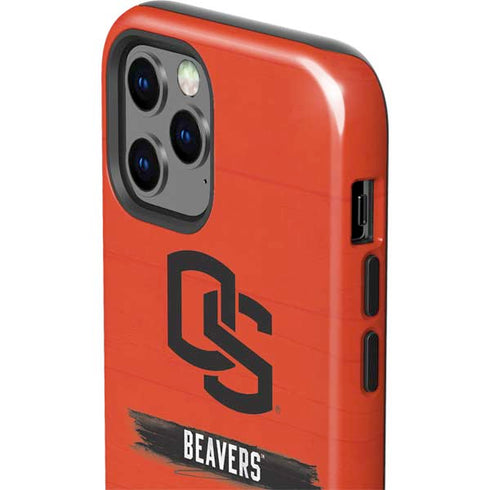 Oregon State University Texture iPhone 12 Pro Max Impact Case
