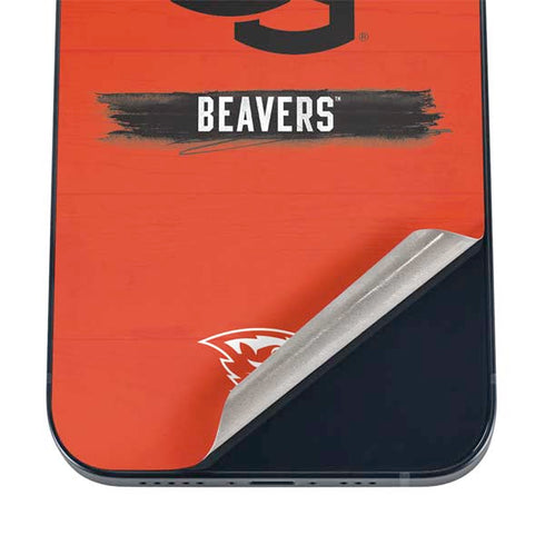 Oregon State University Texture iPhone 12 Skin