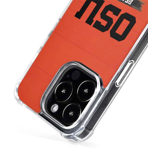 Oregon State University Texture iPhone 13 Pro MagSafe Case