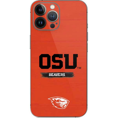 Oregon State University Texture iPhone 13 Pro Max Skin