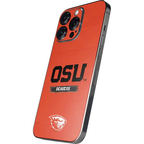 Oregon State University Texture iPhone 13 Pro Max Skin