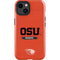 Oregon State University Texture iPhone 14 Plus Impact Case