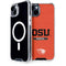 Oregon State University Texture iPhone 15 Plus MagSafe Case