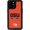 Oregon State University Texture iPhone 14 Pro Max Waterproof Case