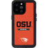 Oregon State University Texture iPhone 14 Pro Max Waterproof Case