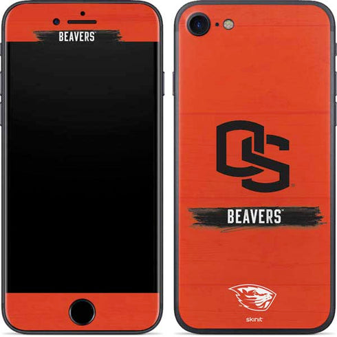 Oregon State University Texture iPhone 8 Skin