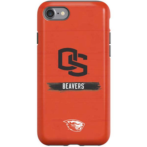 Oregon State University Texture iPhone SE (2nd & 3rd Gen) Pro Case