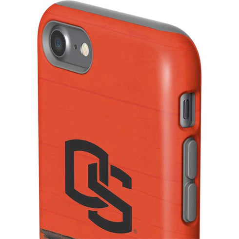 Oregon State University Texture iPhone SE (2nd & 3rd Gen) Pro Case