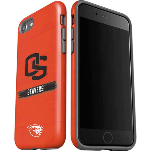 Oregon State University Texture iPhone SE (2nd & 3rd Gen) Pro Case