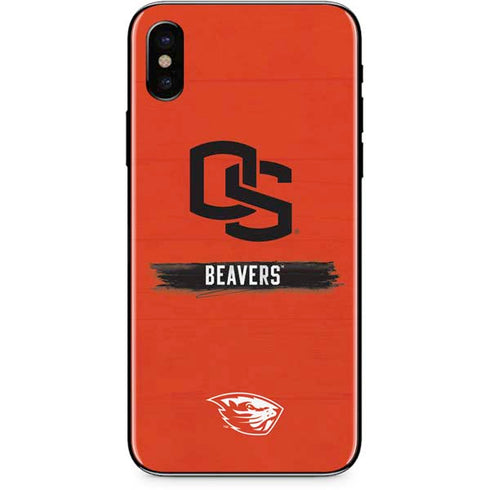 Oregon State University Texture iPhone X Skin