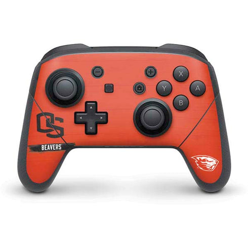 Oregon State University Texture Nintendo Switch Pro Controller Skin