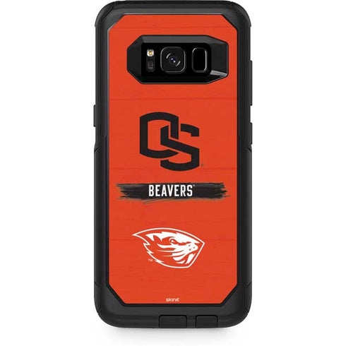 Oregon State University Texture Otterbox Commuter Galaxy Skin