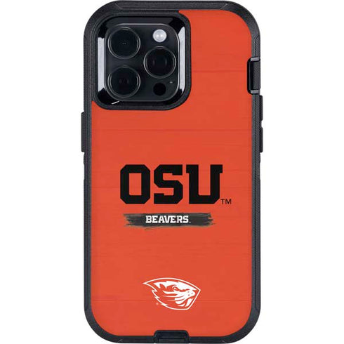 Oregon State University Texture Otterbox Defender iPhone Skin