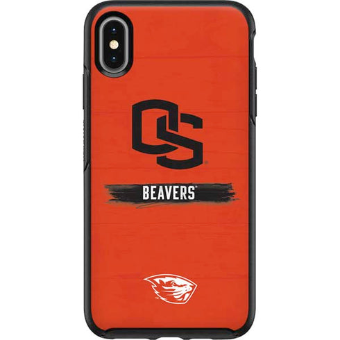 Oregon State University Texture Otterbox Symmetry iPhone Skin