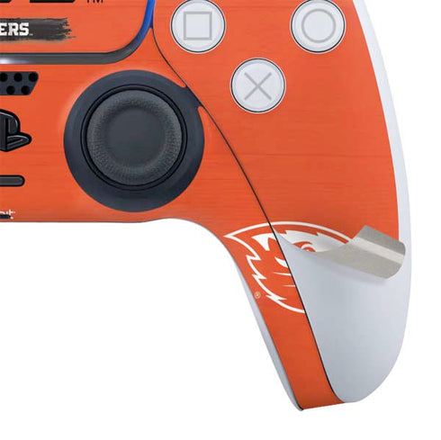 Oregon State University Texture PS5 Slim Digital Edition Bundle Skin