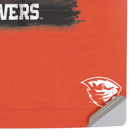 Oregon State University Texture PS5 Slim Digital Edition Console Skin