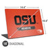 Oregon State University Texture Universal Laptop 18in (14.6 x 10.6in) Skin