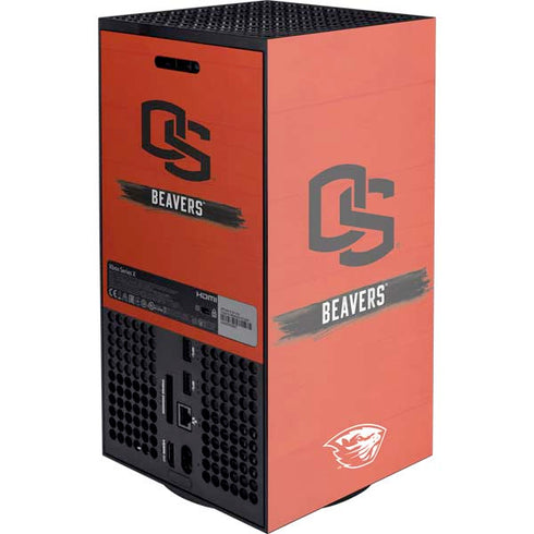 Oregon State University Texture Xbox Series X Console Skin